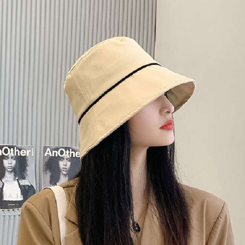 Topi Bucket Hat Polos Bucket Hat Pendek Simple Casual Topi Remaja Fashion
