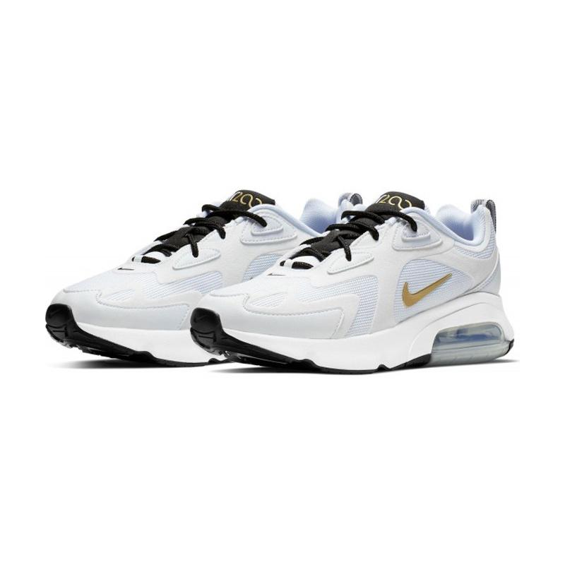 air max 200 flyknit triple black