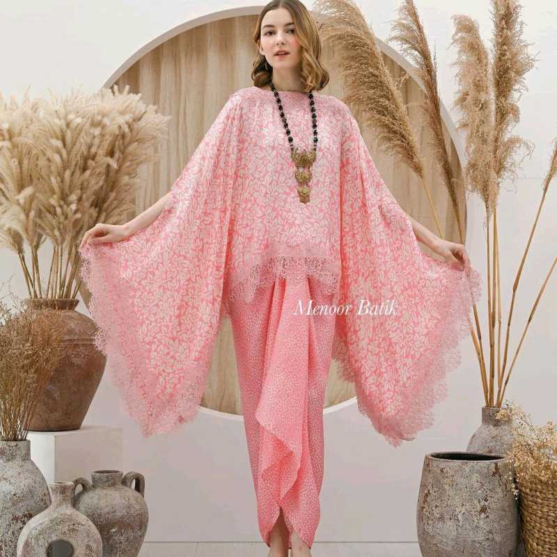 Jual BATIK LACE SET BRANDED PREMIUM SETELAN KEBAYA SEMI SUTERA