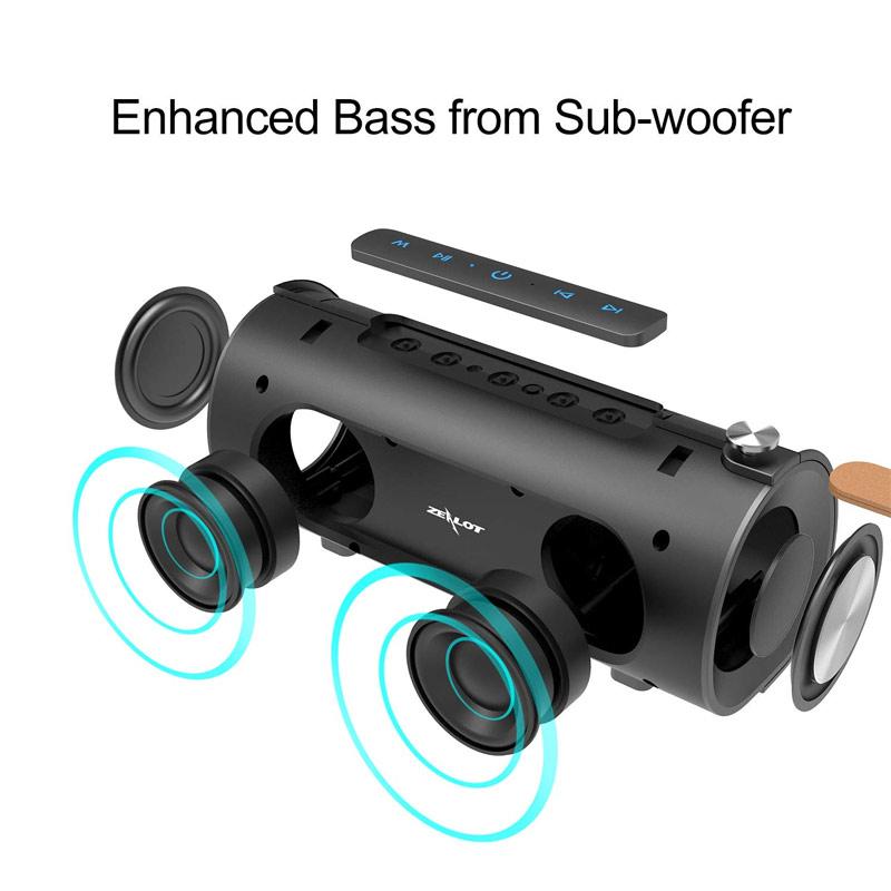 Jual Bluetooth Speakers Zealot S30 Portable Wireless Stereo Keras Suara Jernih Dan Bass 20 Jam Playtime Bluetooth 5 Mikrofon Wireless Speaker Online Februari 2021 Blibli