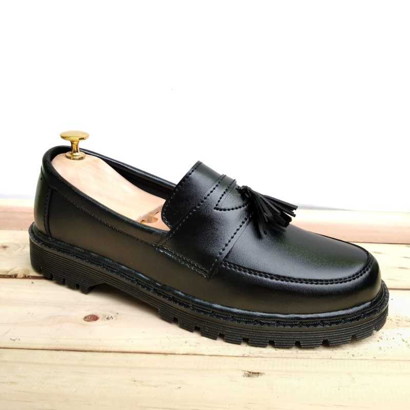 Loafers Platform Shoes Kmart Elizabeth Shoes Sepatu Selop 0612-0022