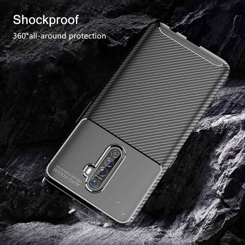 Jual OPPO Realme X2 Pro Rugged Armor Silicon Carbon Shockproof