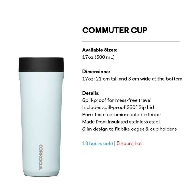 17 oz Commuter Cup in Ceramic Slate