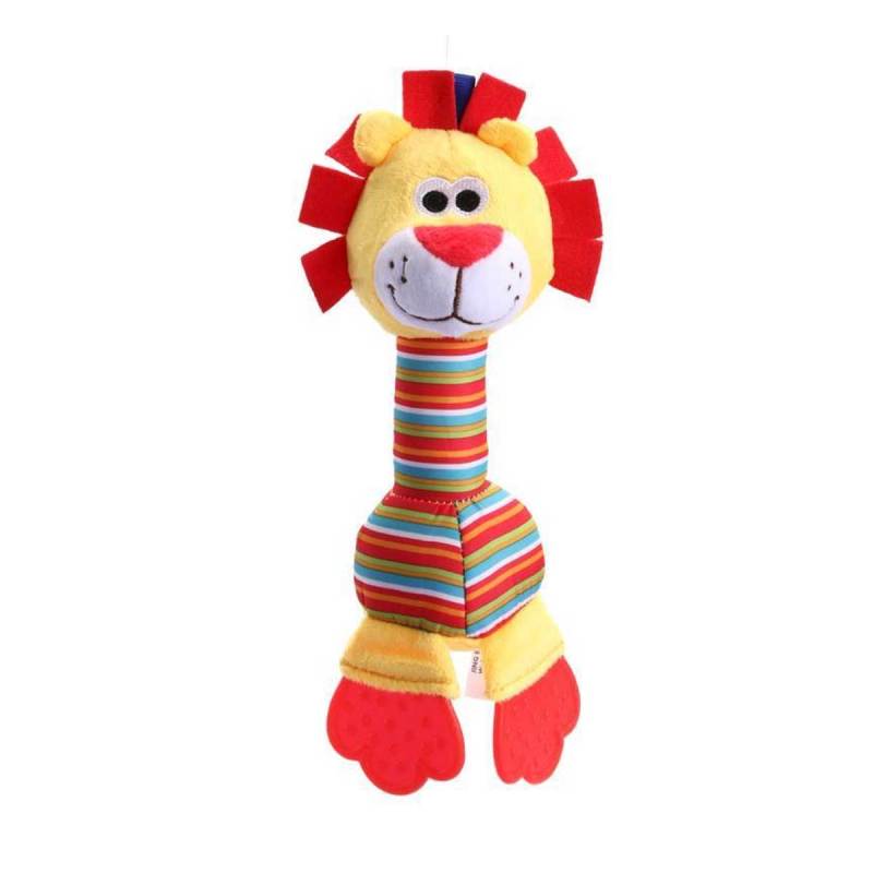 Jual Images Lion Baby Infant Animal Teether Bed Handbell Toys