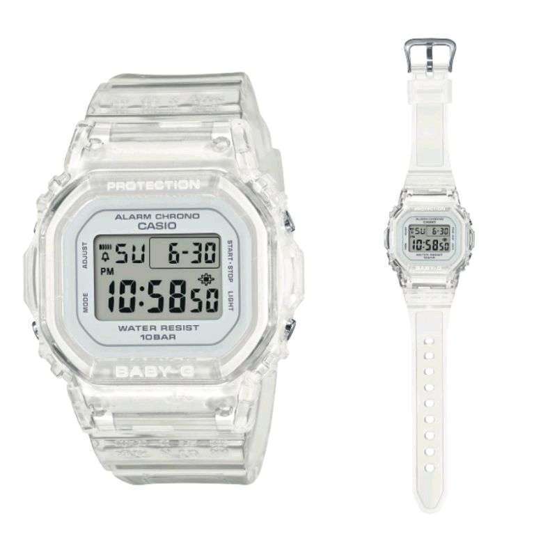 Casio BABY G BGD 565S 7DR Jam Tangan Wanita Digital Bening BGD 565S 7