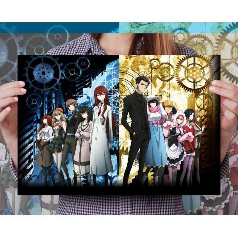 Jual Oem Steins Gate Action Figure Poster Anime A3 Murah Agustus