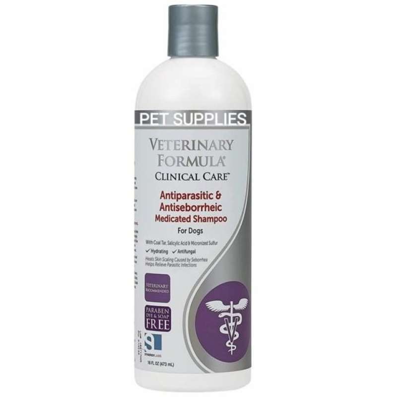 Jual Shampoo jamur scabies Anjing VETERINARY FORMULA ANTIPARASITIC