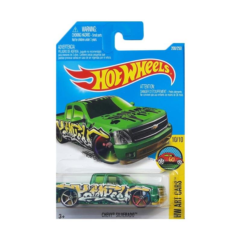 hot wheels chevy silverado 2017