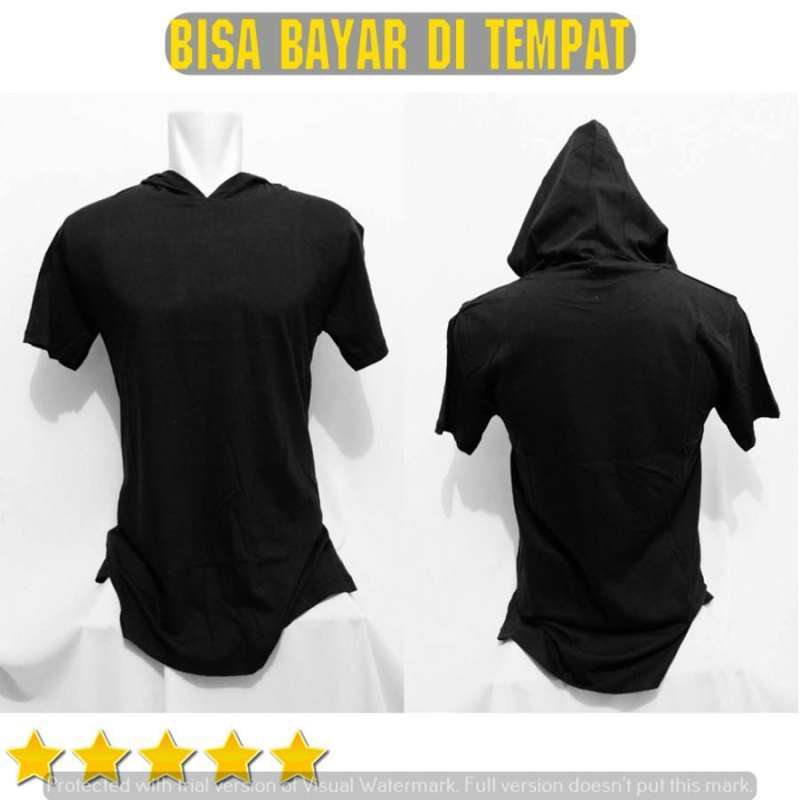 Kaos hoodie polos sales