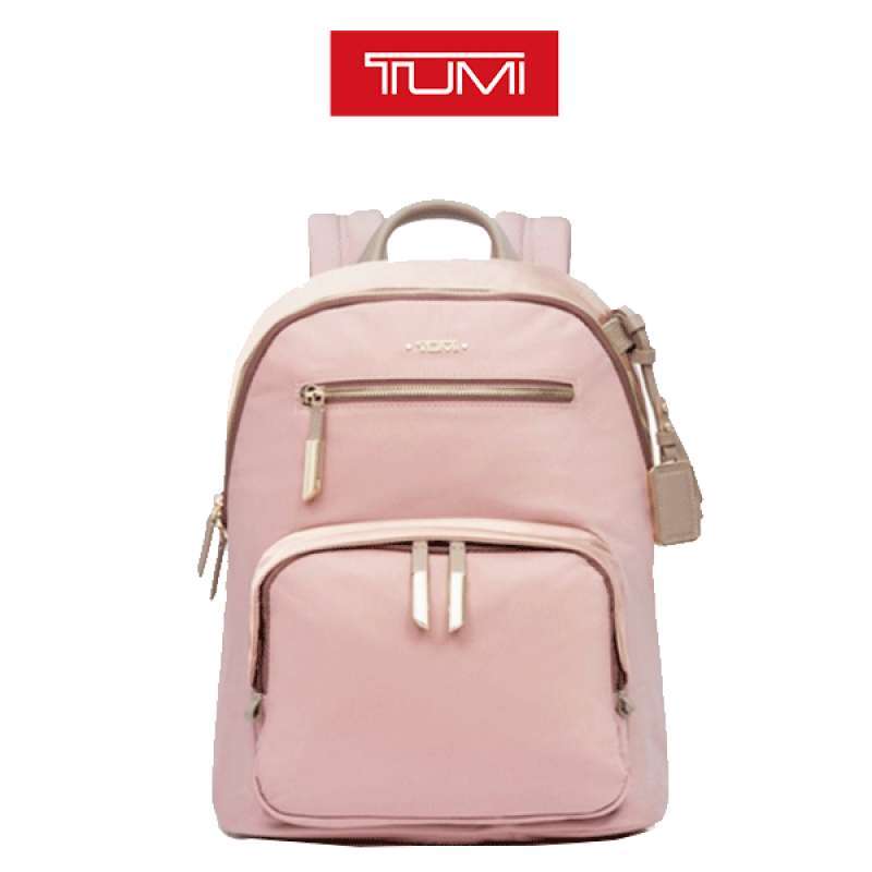 Tumi backpack top pink