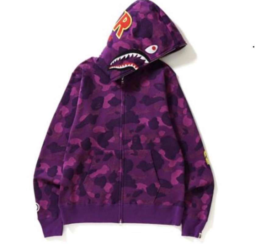 Jaket bape shop shark original