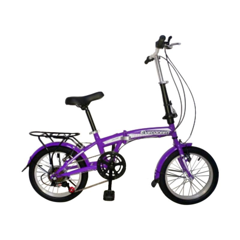 Jual Evergreen 1909 Multispeed 6 Speed Sepeda Lipat 16 Inch Murah Mei 2021 Blibli