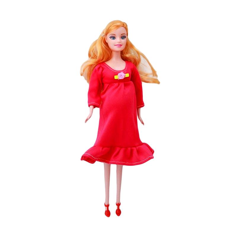 Jual Images Dolls Accessories Educational Real Pregnant Doll Suits Mom Doll Have Baby In Her Tummy Barbie Red Online Desember 2020 Blibli