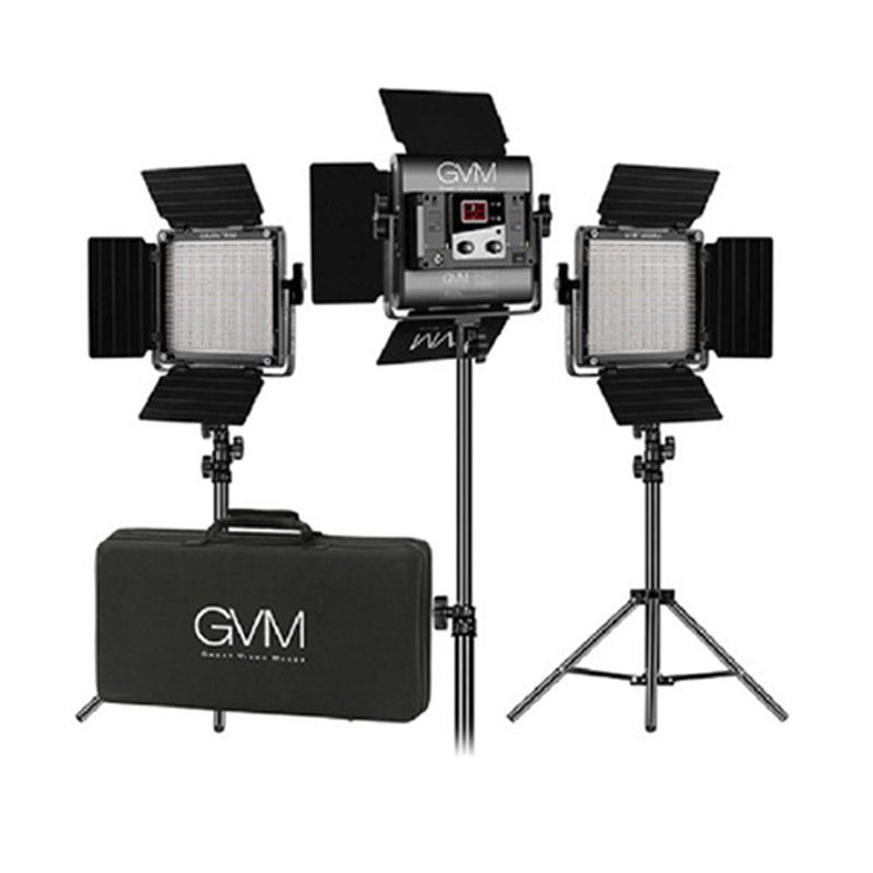 third party gvm 560as 3l bi color video app remote control led light 3 light