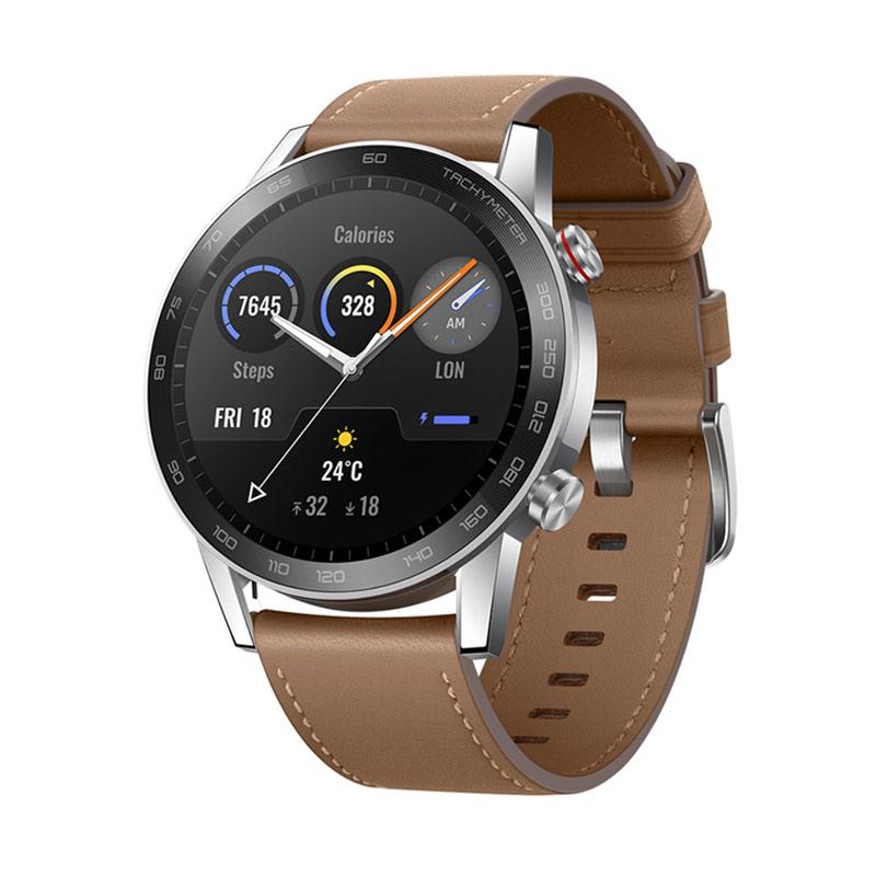Jual Huawei Honor Magic 2 Minos Smartwatch Brown Amoled 46mm Gps 5atm Wr Global Version Online Desember 2020 Blibli