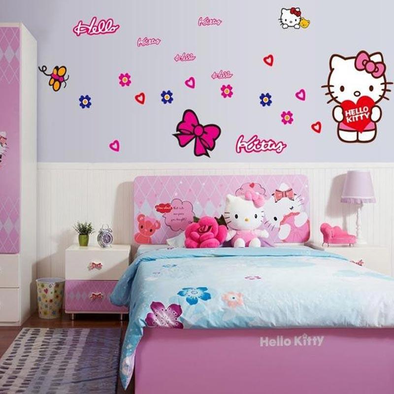 Contoh Gambar Hello Kitty Di Dinding Ideku Unik