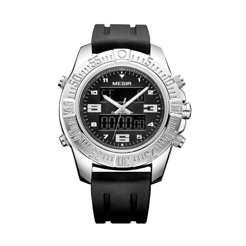 Jual Megir Digital Analog Jam Tangan Pria Original Mn2038 Online November 2020 Blibli Com