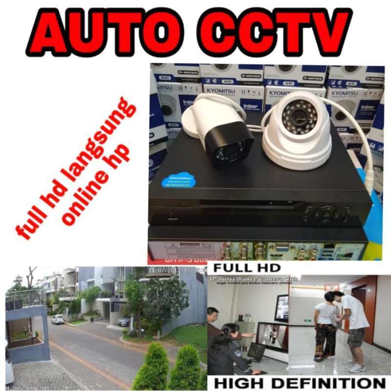 Jual Paket Cctv 3mp 4ch 2camera 1080p Lengkap Hdd Di Seller Auto