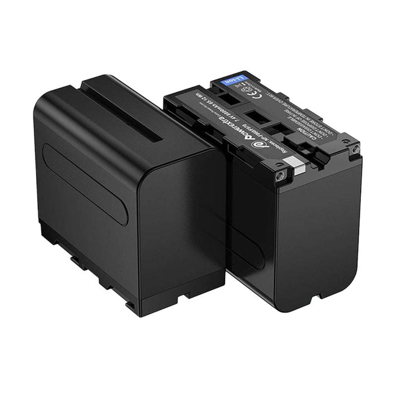 powerextra indonesia np f970 baterai kamera for sony mc1500 or mc2500