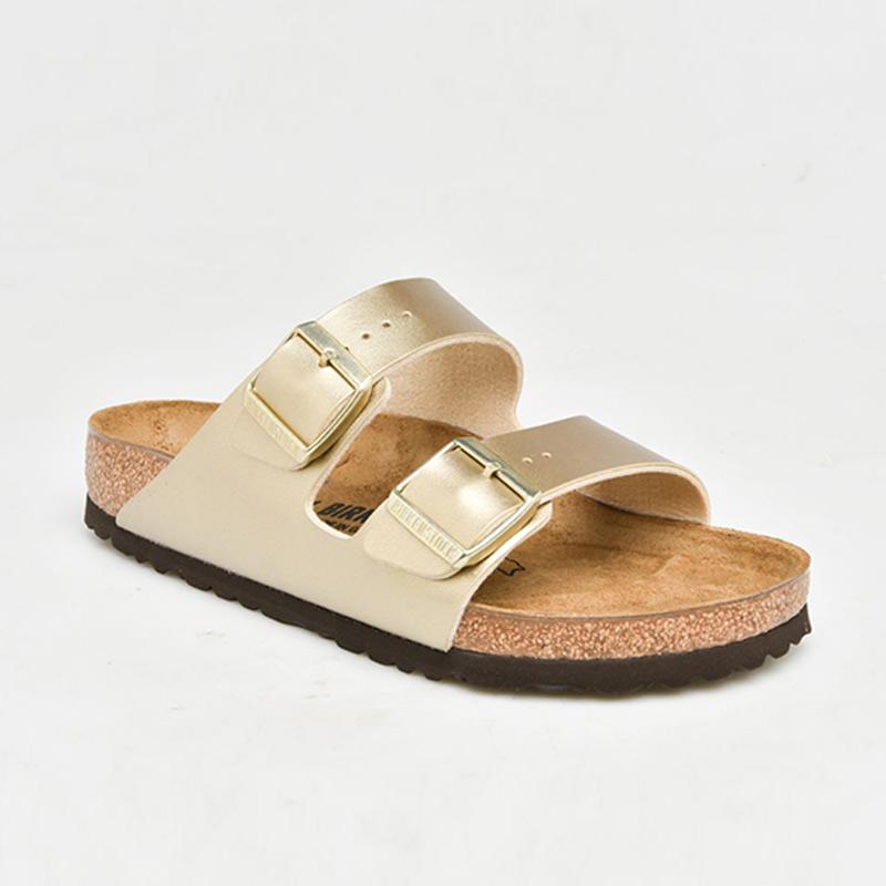 Gold birkenstock sandals Clearance