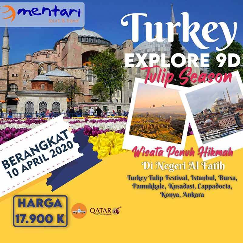 Jual Mentari Tours And Travel Turkey Tulip Season Tour Luar Negeri 10 Hari Online Oktober 2020 Blibli Com