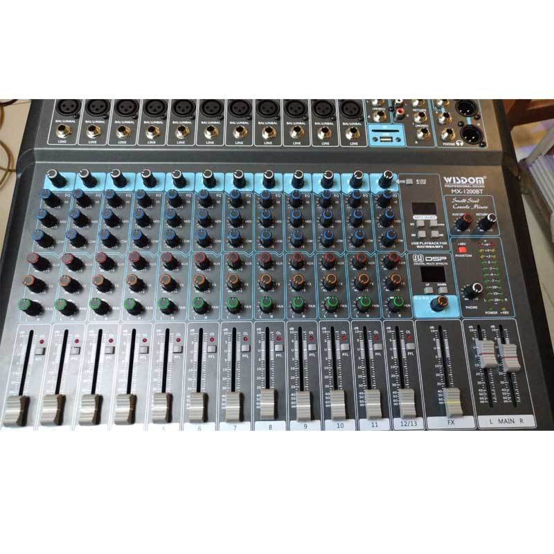 Jual Wisdom Mx 1200 Bt Mixer Audio Online September 2020 Blibli Com