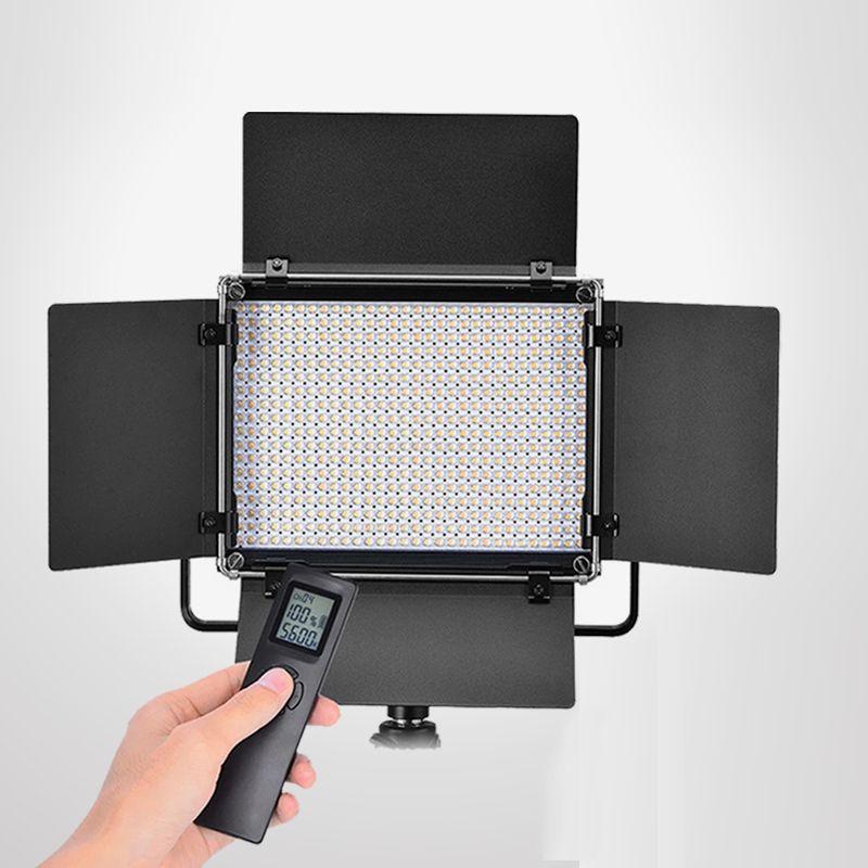 kingma led video light 540 cri95 dimmable bi color photo light studio