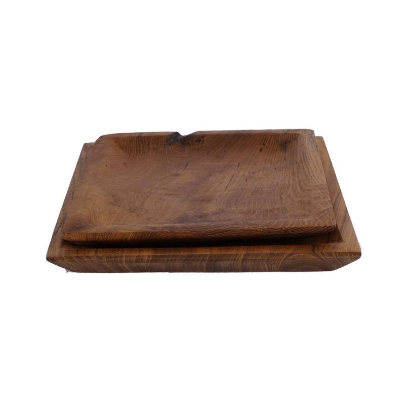 Jual Rico Plato Nampan Kopi Kayu Jati Brazil Square Set 2 Pcs Online Oktober 2020 Blibli Com