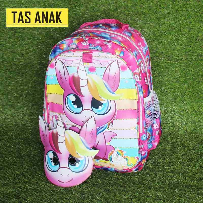Jual Gookids Tas Backpack Anak Perempuan Unicorn 3 Dimensi Ks 253
