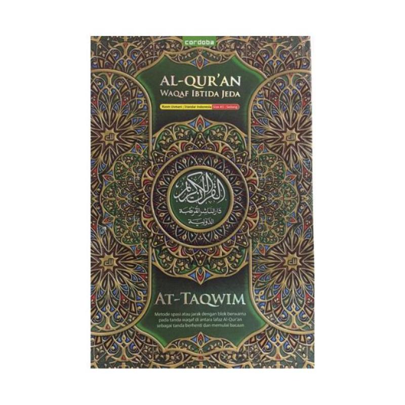 Jual Gramedia Al Qur An Cordoba At Taqwim Waqof Ibtida Jeda A4 Online September 2020 Blibli Com