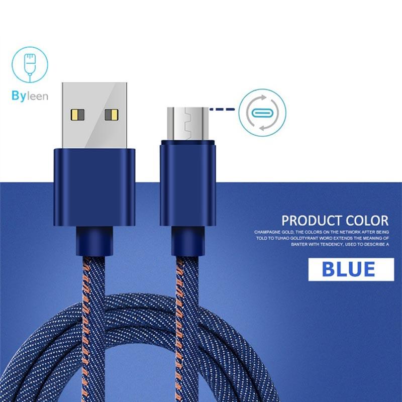 Jual Tripledi Micro Usb Fast Charger Model Jeans Kabel Charger For Android Online Desember 2020 Blibli