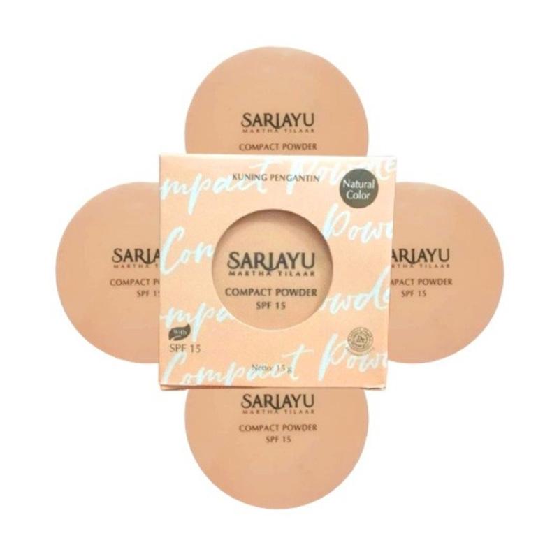 Jual Sariayu Spf 15 Compact Powder Bedak Padat Kuning Pengantin Online Oktober 2020 Blibli Com