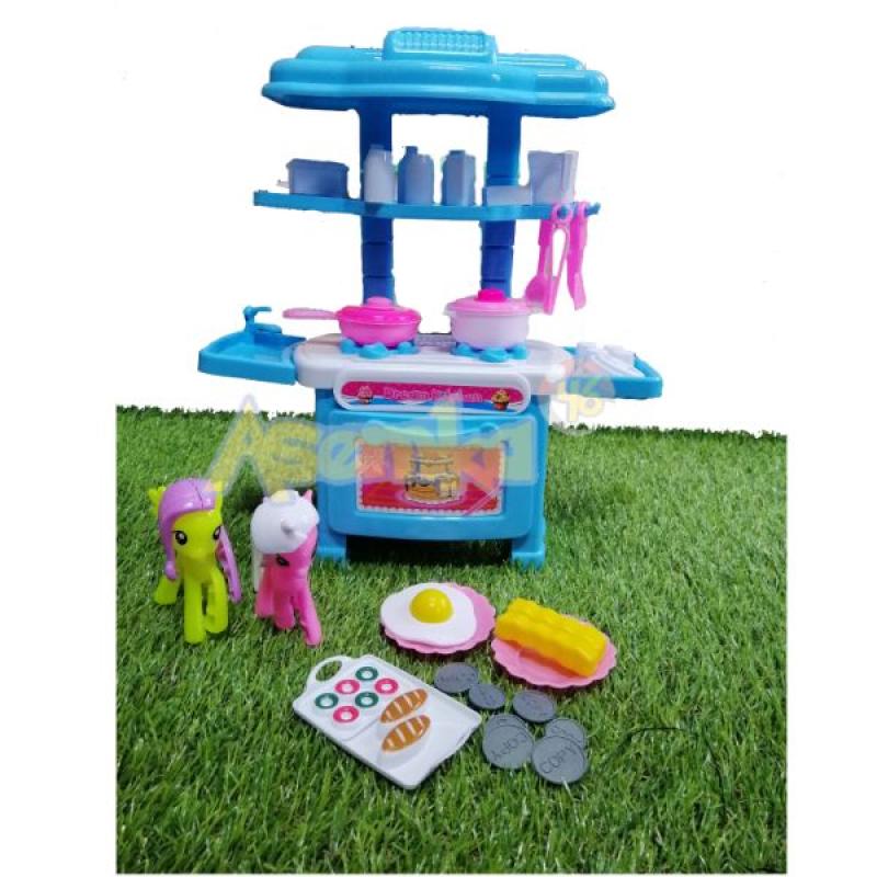 Jual Oem Dream Kitchen Set Cooking Little Pony Mainan Masak Masakan Online November 2020 Blibli