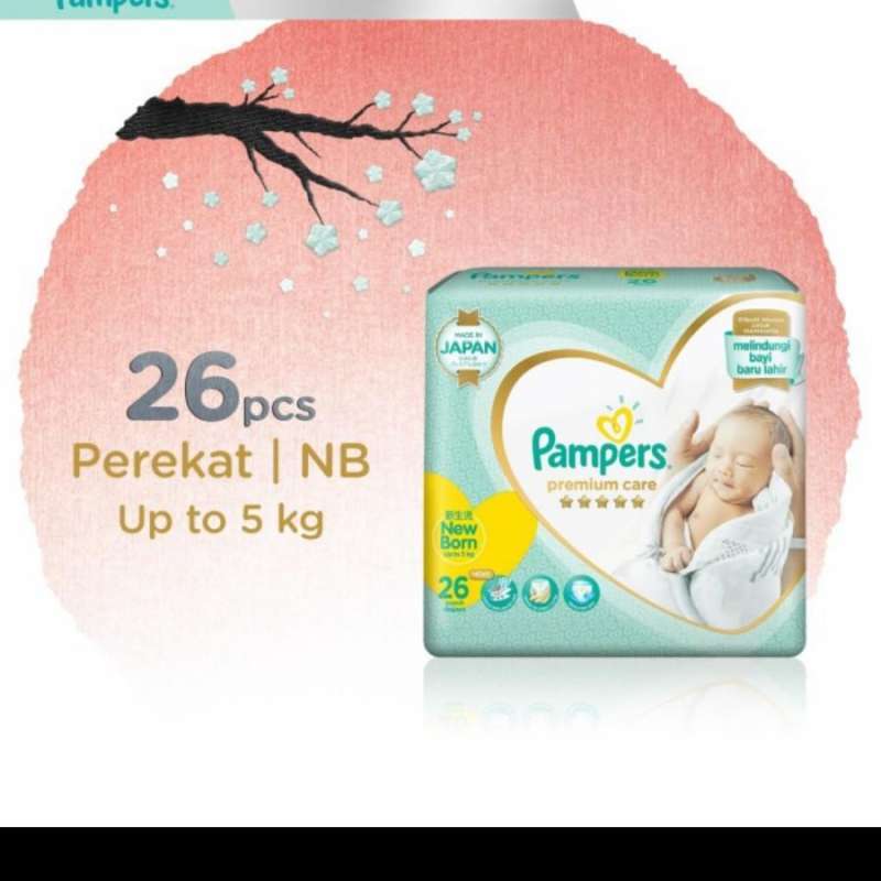 Pampers premium cheap care m perekat