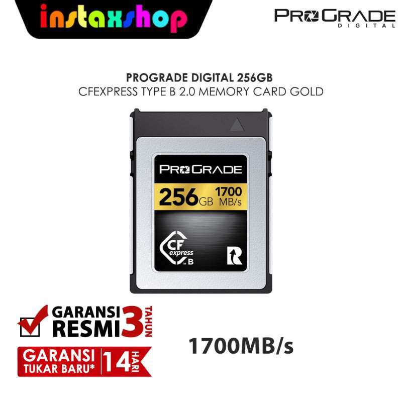 Jual INSTAXSHOP PROGRADE MEMORY DIGITAL CFExpress Type B GOLD 128
