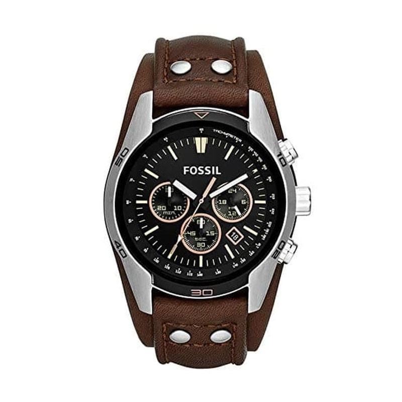 Jual Fossil Coachman Chronograph Brown 