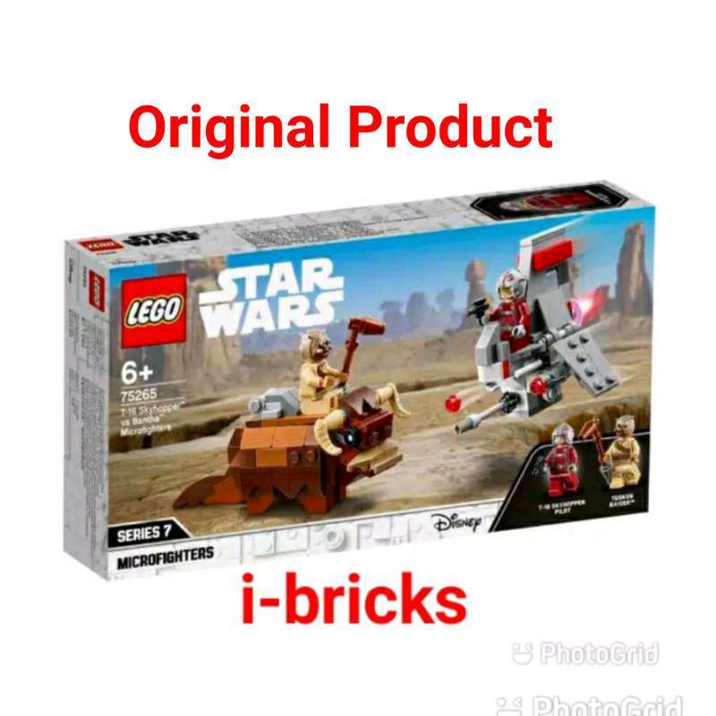 Jual Lego 75265 T 16 Skyhopper Vs Bantha Microfighters Blocks Stacking Toys Di Seller I bricks Official Store Pluit Kota Jakarta Utara Blibli