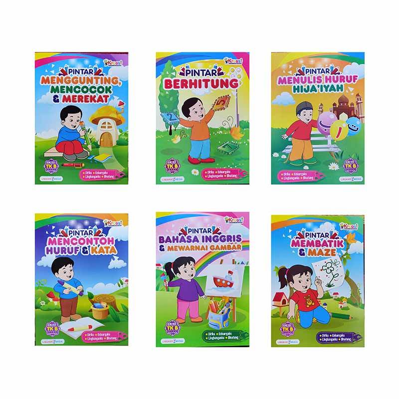 Lingkar Media Kreatif Berprestasi Tk B Semester 1 Paket Buku 6 Pcs Terbaru Agustus 2021 Harga Murah Kualitas Terjamin Blibli