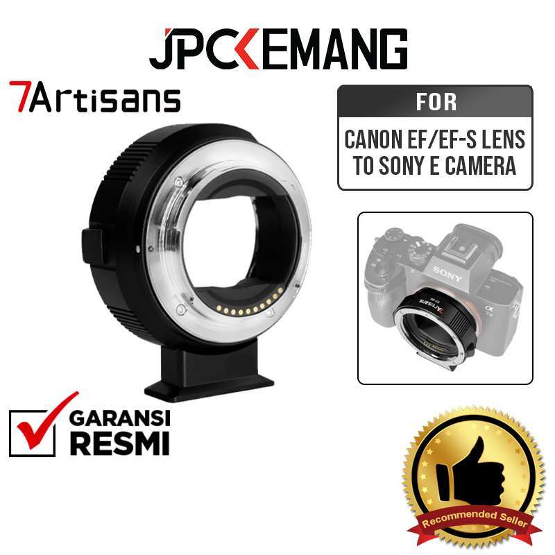 Sony Camera Canon Lens Adapter Promo Jpc Kemang 7artisans Ef