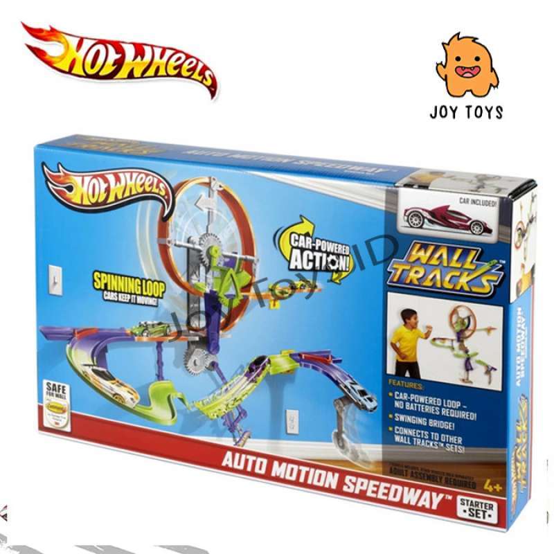 Hot wheels spinning loop wall track hotsell