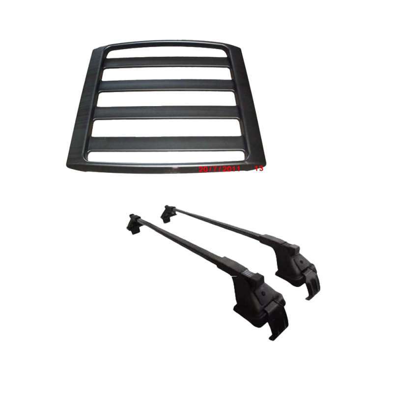 Jual R4 Paket Roof Rack Bagasi Dan Cross Bar Montana Jepit Body Mobil For Sigra Online September 2020 Blibli Com