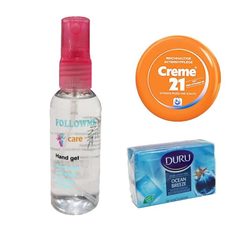 duru special edition pack 1 paket perawatan tubuh c21 all day 50ml handgel ocean breeze