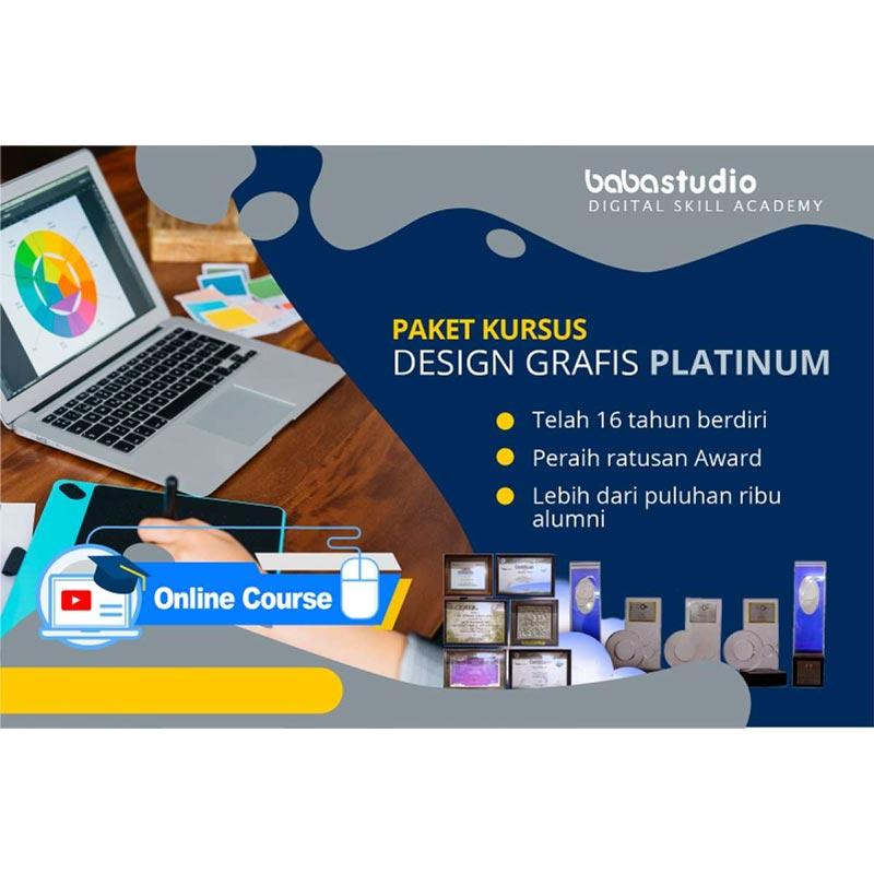 Jual Baba Studio Paket Kursus Desain Grafis Platinum E Voucher Online Oktober 2020 Blibli Com