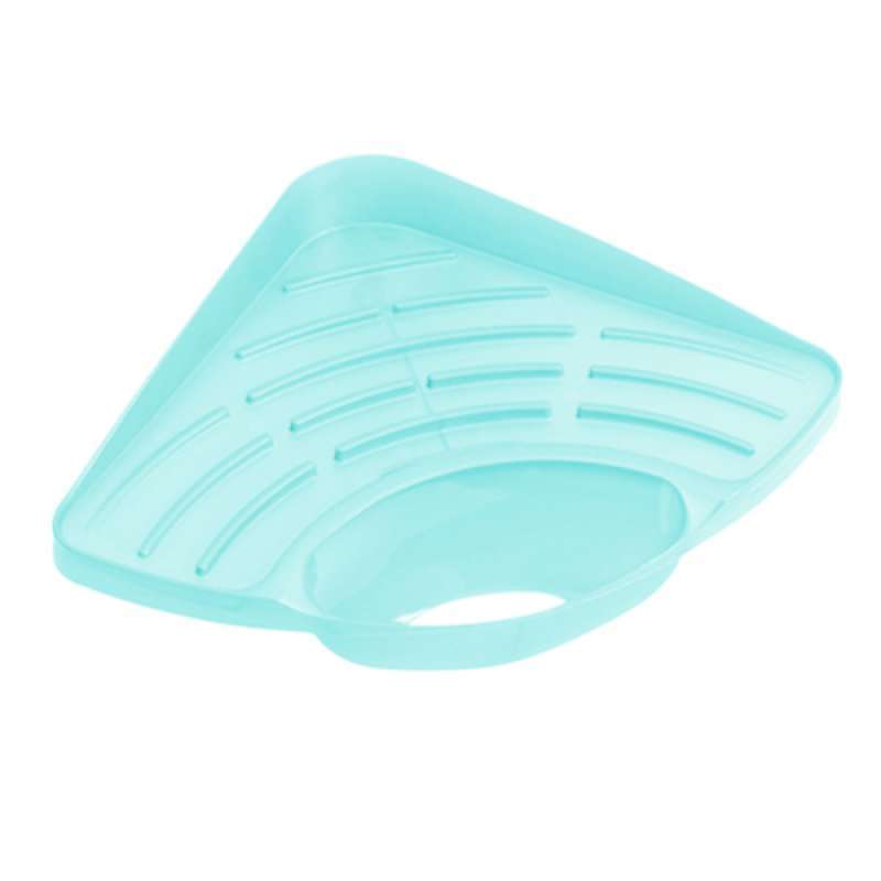 Jual Oem Kitchen Sink Storage Rack Sponge Or Cleaning Brush Holder Light Blue Online April 2021 Blibli
