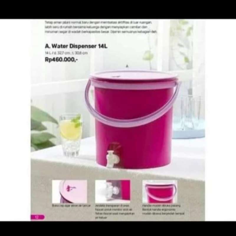 Water hotsell dispenser tupperware