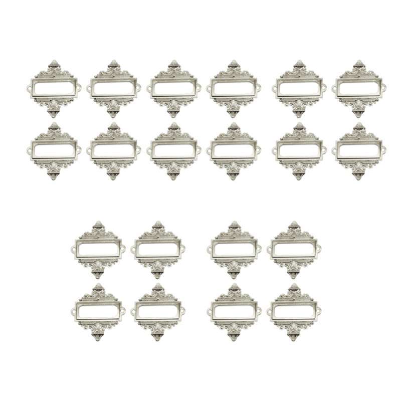 Jual Oem File Drawer Cabinet Card Tag Label Holder Metal Frame Silver 20 Piece Online Maret 2021 Blibli