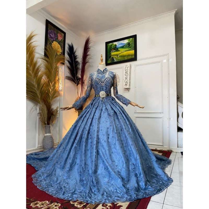 Gaun blue shop