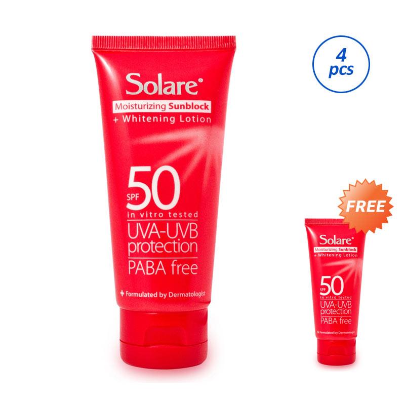 Jual Solare Spf 50 Buy 4 Get 1 Free Online November 2020 Blibli Com