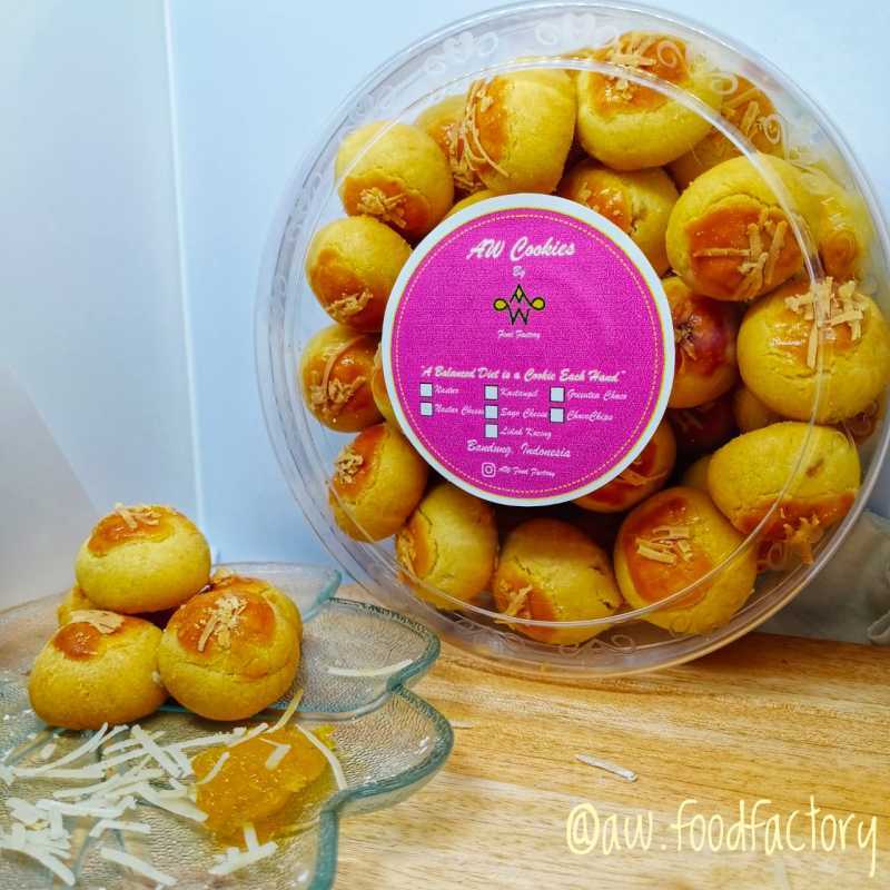 Jual Aw Food Factory Cookies Nastar Cheese Kue Kering Online Oktober 2020 Blibli Com