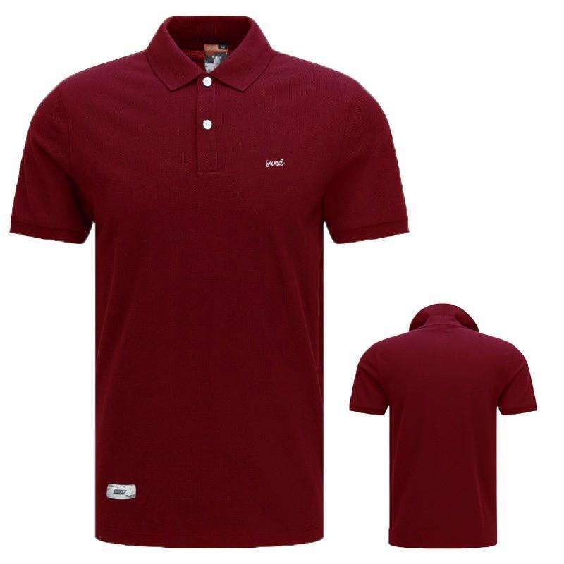 Jual Kaos Kerah Lengan Pendek Polos Merah Maroon bajukecee Merah Xl Di Seller Bajukecee Sukamiskin Kota Bandung Blibli
